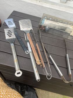 Outside Grilling Utensils 
