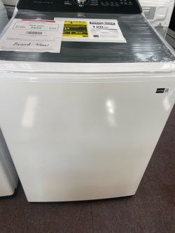 Samsung 5.2 cu. ft. Large Capacity Smart Top Load Washer with Active WaterJet
