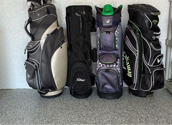 4 Golf Bags each $50