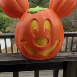 Disney Mickey Pumpkin Light Up Exclusive Limited