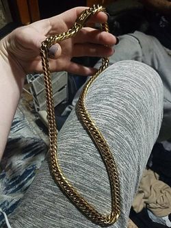 18k Gold Plated Cuban Link