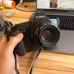 Canon EOS 650 w/ EF 50mm 1.8 (Film) 