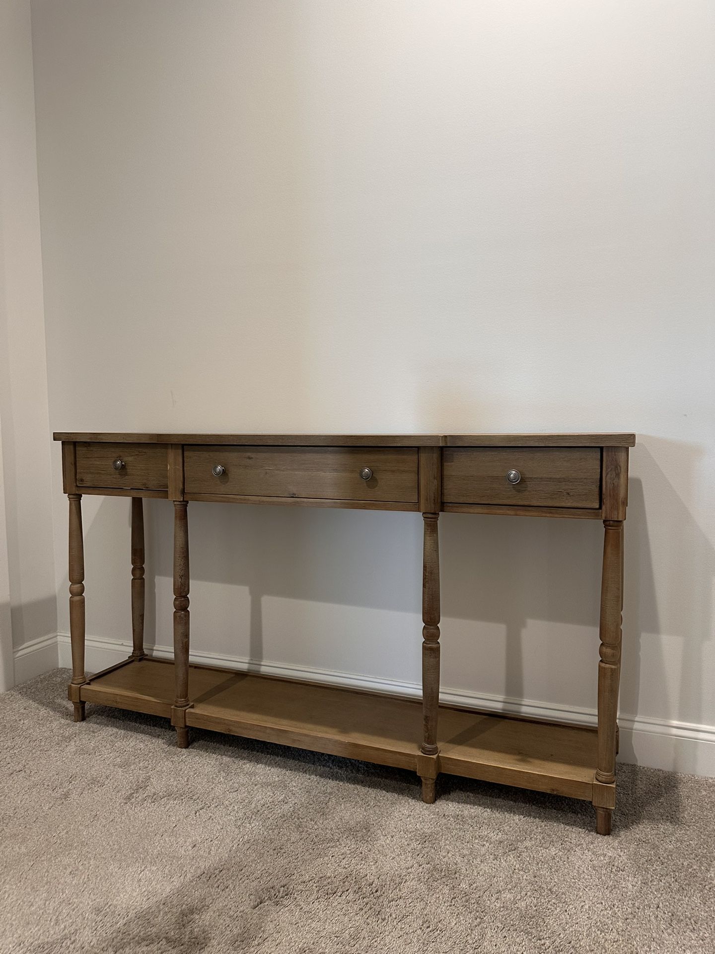 Wooden Entry Table