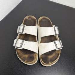 Birkenstock Arizona White Sandal Shoes
