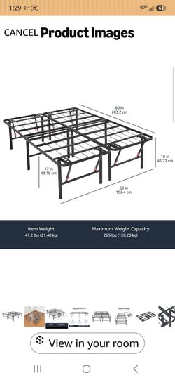 New! 18" foldable Queen Frame