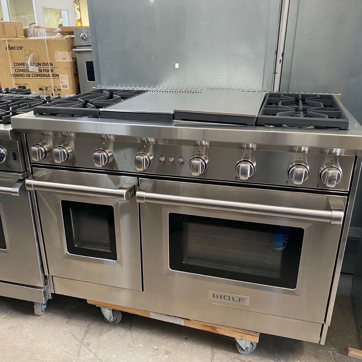 Wolf 48’ Gas Stove 