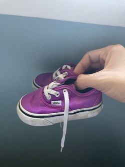 Purple Baby Vans Authentic 