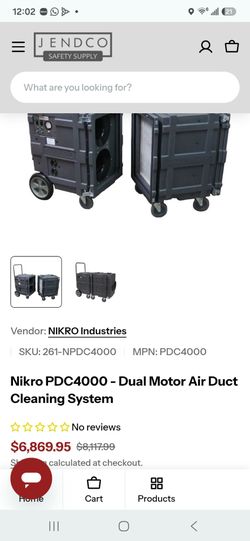 Poly Dual Motor Vacuum System
Item# PDC4000
