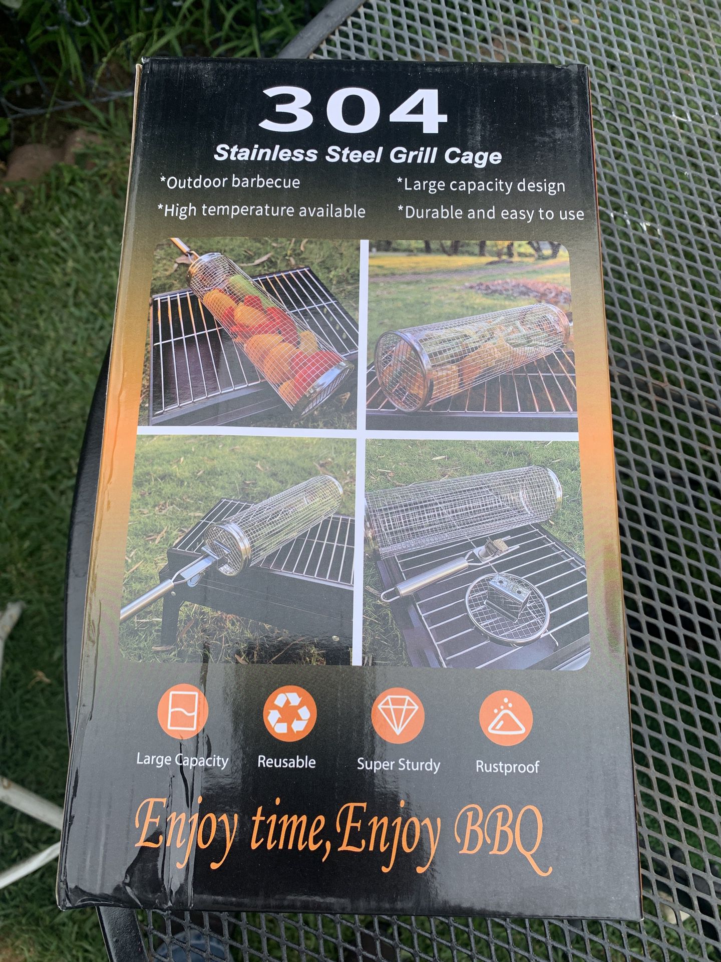 Stainless Steel Grill Cage 