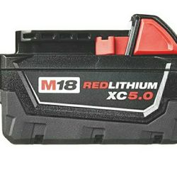 Milwaukee M18 5.0 battery