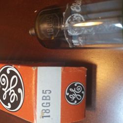GE 18GB5 Audio Electronic Vintage Radio TV Valve HAM Vacuum NOS Tubes