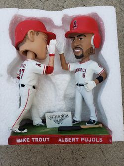 Trout & Pujols Bobblehead