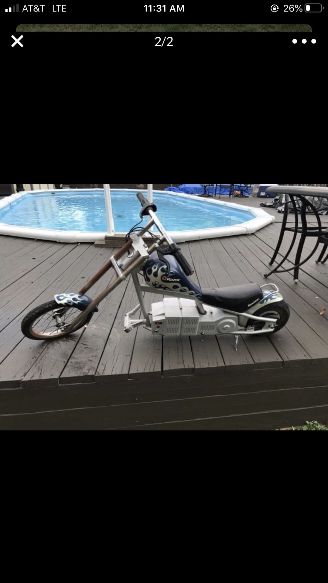 Razor electric chopper for Sale in San Antonio, TX OfferUp