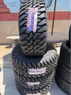 33x12.50r18 ARROYO MT  4 NEW TIRES INSTALLED ✅ INSTALADAS ✅