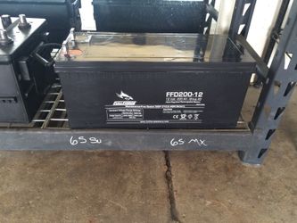 Batería de 12 V B o LTE 200 a H grupo 4D Valverde regulares recargable battery