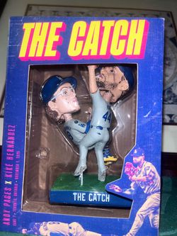 The Catch Andy Pages x Kiké Hernández Bobblehead