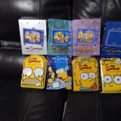 Simpsons Seasons 1-10 Plus Collector Case For Season 12 6,8,9 