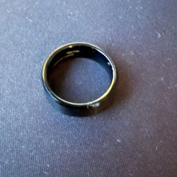 Tungsten Wedding Band Black 11mm