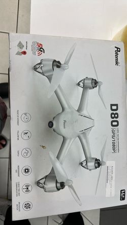 Potensic DRONE D80  2.4 GHz two-way communication,  GPS/1080P signal alarm BRAND NEW INBOX, BLOWOUT SALE