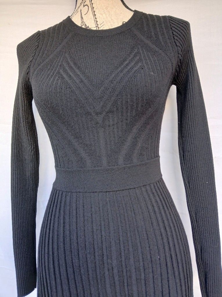 Black Long Sleeve Dress 
