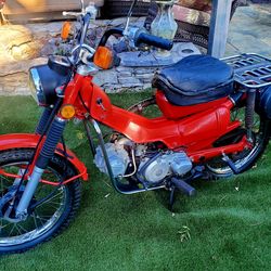 1986 HONDA TRAILBIKE CT 110