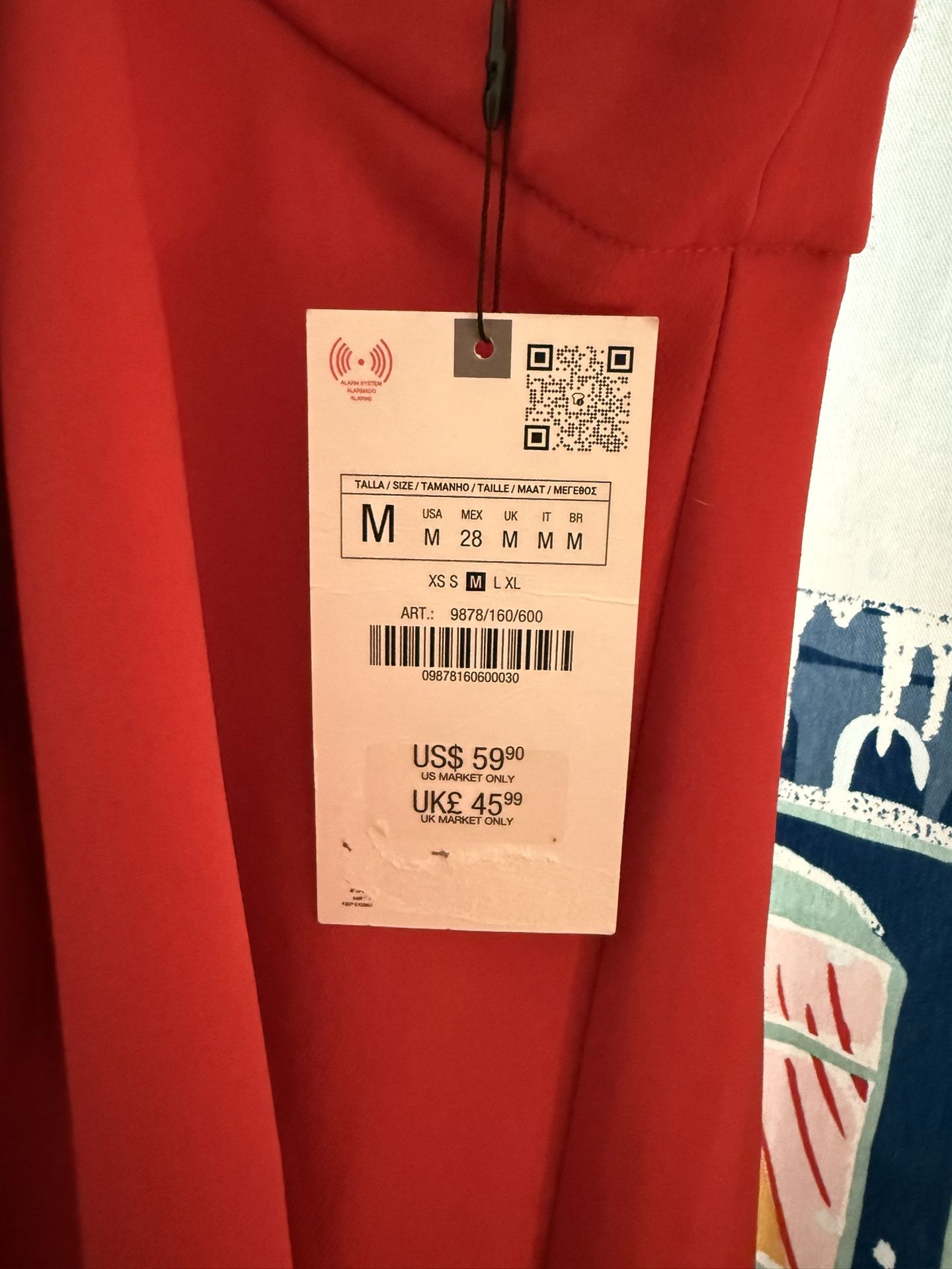 Zara Dress Size Medium Brand New