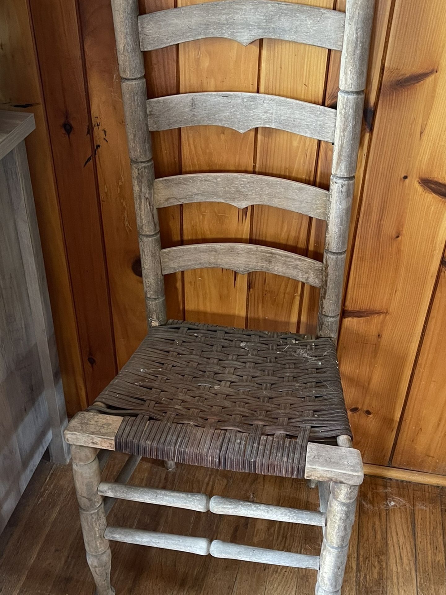 Antique ladderback chairs