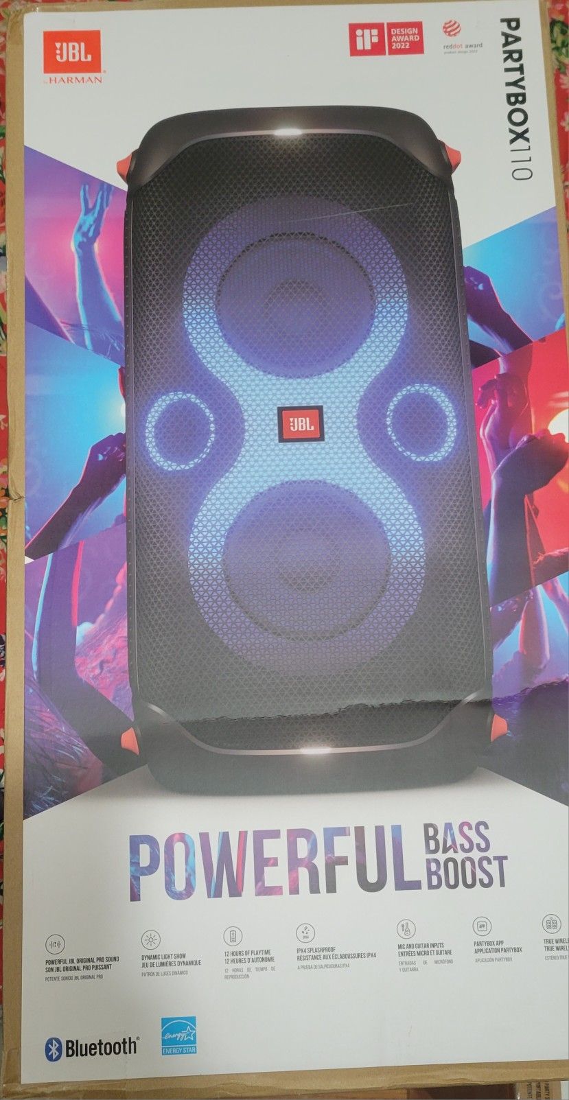 JBL Party Box 110 Bluetooth Speaker