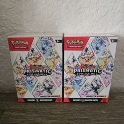 Pokemon Prismatic Evolutions 6pk Booster Bundle