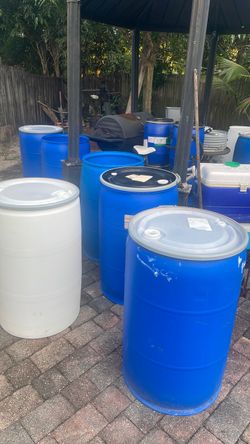 55 gallons barrels