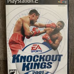Knockout Kings 2001 PS2 (Great Condition)
