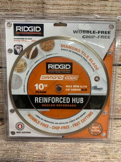 RIDGID DIAMOND EDGE 10" BLADE (PO1011716)
