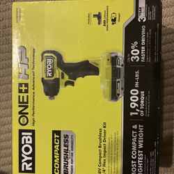 Brand New in Box - Ryobi Impact Driver, battery and charger