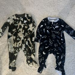Nike Footie Pajamas 