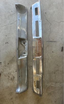 66 - 67 chevelle  El Camino front bumper and rear bumper