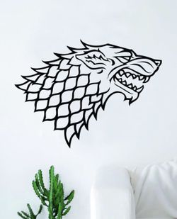 PRE MADE Wall Decal Home Decor Game of Thrones