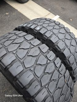Only 2 used tires Lt37x12.50r20 Bfgoodrich HD terrain T/A $200.00 both