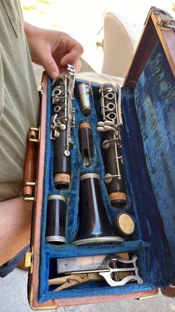 Vintage clarinet