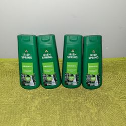 4 Irish Spring Body Wash 20oz Original Feel Clean And Fresh