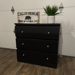 HUGE 3-Drawer Dresser w/ Silver Knobs | Like New, Few Months Old