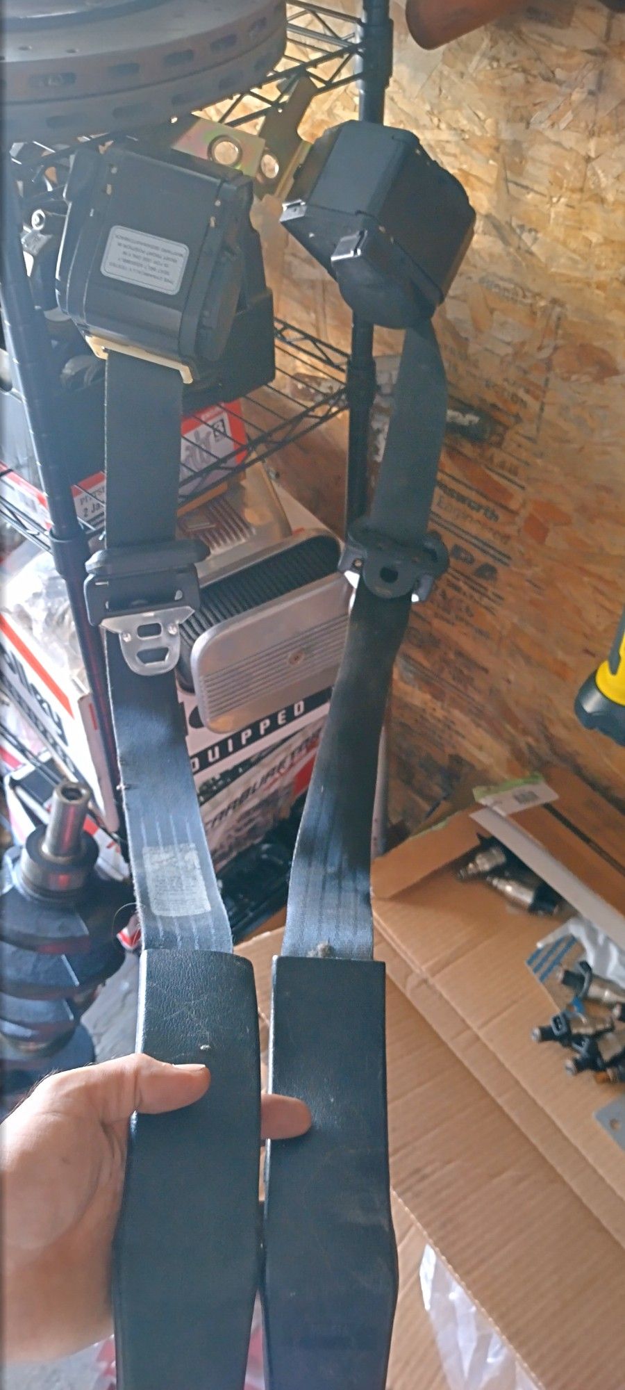 Fox Body Black Seat Belts