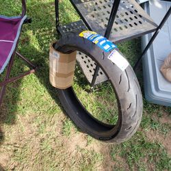 Motorcycle New Front Tire Size110/70 ZR17 Michelin  Power