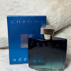 Azzaro Chrome Eau de Parfum Spray, 3.38 oz NIB
