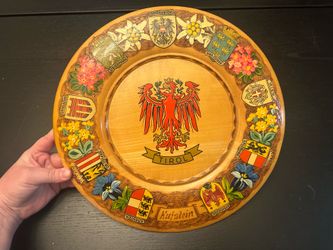Decorative Wood Plate