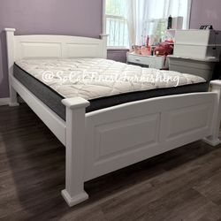 Queen Bed And Mattress
