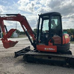 KUBOTA, KX155-5 Excavators - $0 Down Financing Available 