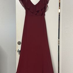 Woman’s Burgundy Dress Size Medium
