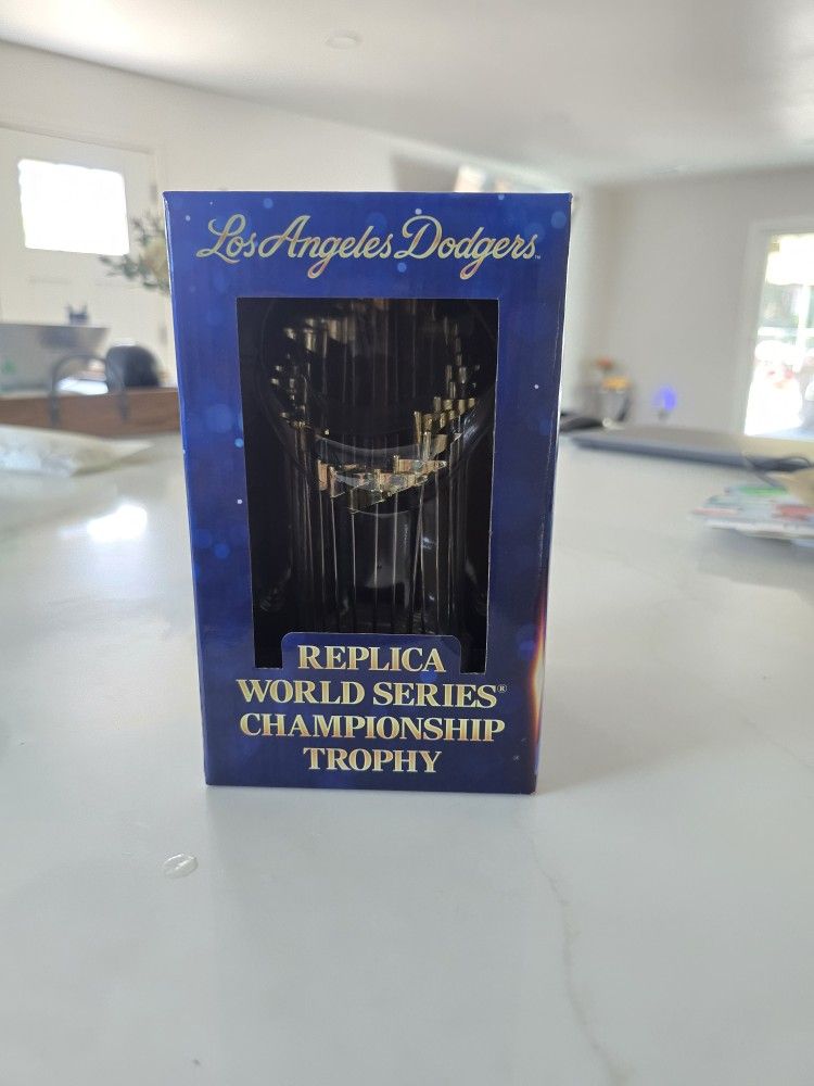 Dodgers World Series Replica Trophy