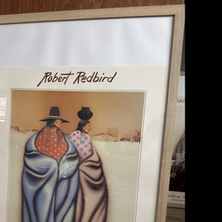Robert Redbird Native American Framed Art Print Gallery Scottsdale Arizona