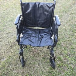 Foldable Wheelchair With Brakes